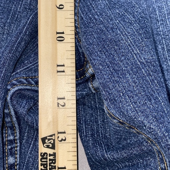 Lee Riders Jeans Womens 18M Blue Denim Straight Leg Classic Five-Pocket Stretch - Picture 13 of 16